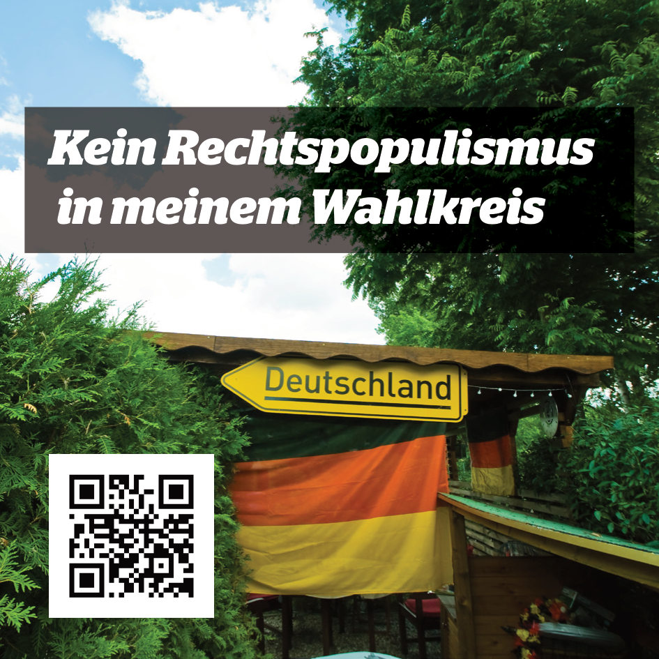 Rechtspopulismus Sticker 74cm